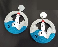 Øreringe - store sjove øreringe, et hav af muligheder